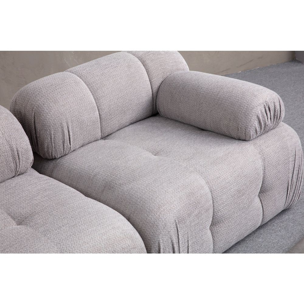 Petite 2 - Svijetlosiva Ugaona Sofa slika 2