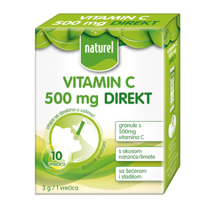 Naturel vitamin c 500 mg direkt 30 g (10 x 3 g)