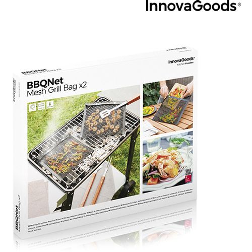 InnovaGoods Bbqnet mrežaste vrećice za roštilj 2kom slika 3