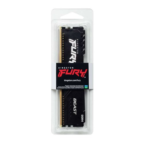 Kingston KF426C16BB/16 DDR4 16GB 2666MHz [FURY BEAST], Non-ECC UDIMM, CL16 1.2V, 288-Pin 1Rx8, w/Heatsink slika 3