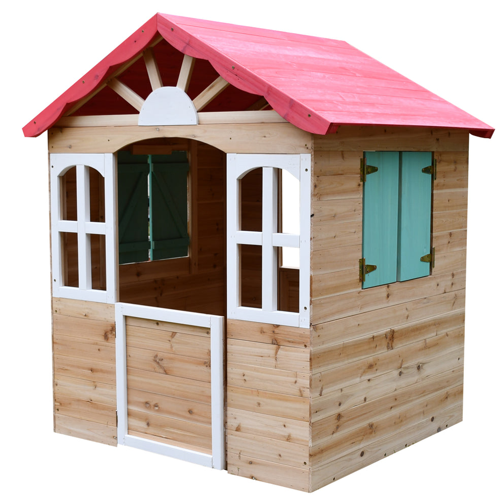 Kinder Home Drvena dječija kućica Natur slika 3