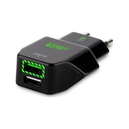 Kucni punjac Puro 24 dual USB 2.4A crni slika 1