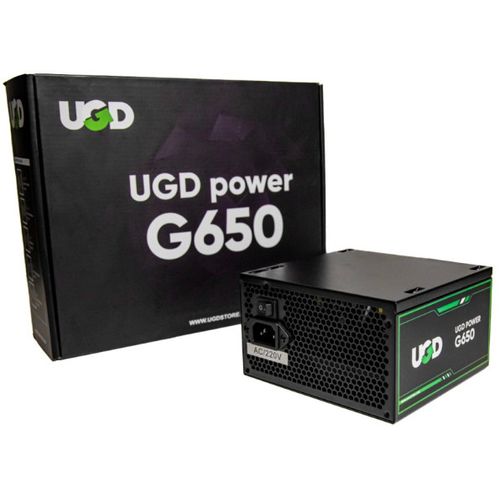 Napajanje G650 650W UGD Power 12cm FAN, 20+4pin, 4+4pin, 4xSATA, 2xIDE, 2x6+2pin 80Plus, Black slika 6