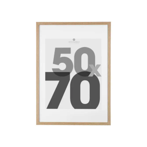 Atmosphera okvir za fotografiju eva 50x70, mdf/staklo bež