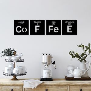 Wallity Metalna zidna dekoracija Coffee 13