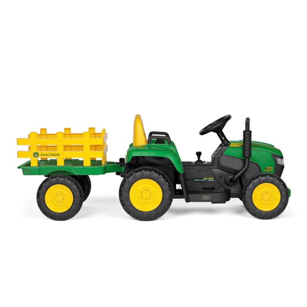 Peg Perego Traktor na akumulator i daljinsko upravljanje John Deere Farm Power 12V Lithium slika 3