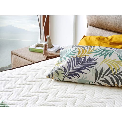 Woody Fashion Madrac, Bijela boja Smeđa, Memory Exclusive 90x190 cm Single SizeMemory Foam Luxury Soft Mattress slika 2