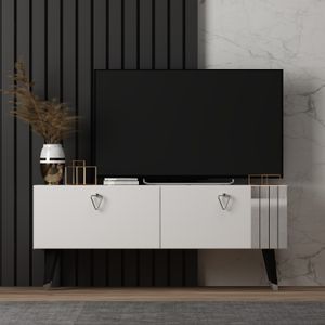 Tarab - White White TV Stand