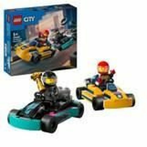 Playset Lego 60400 Karting i Vozači Utrka slika 6