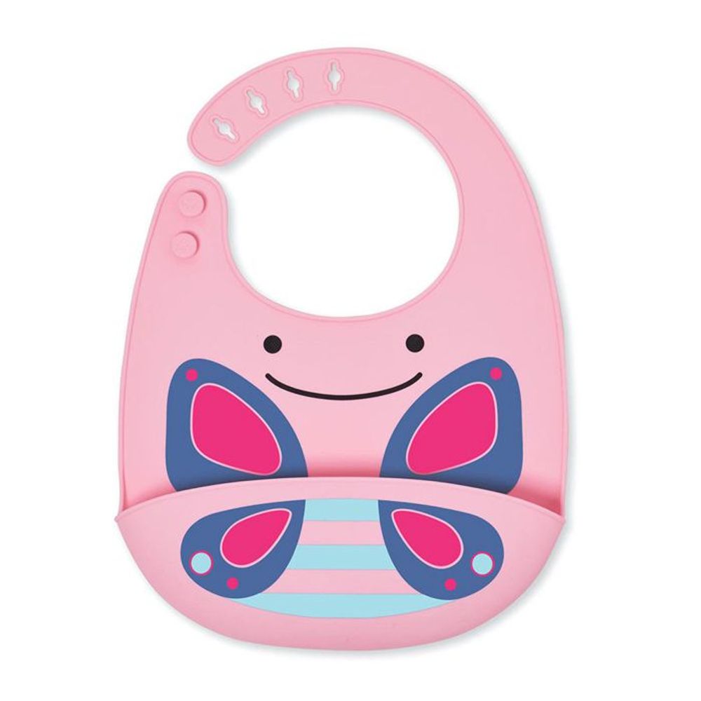 Skip Hop Silikonski siperak Zoo Fold & Go, Leptir slika 1