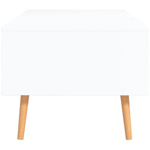 Stolić za kavu bijeli i boja hrasta 100 x 49,5 x 43 cm iverica slika 12