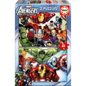 Marvel Avengers Puzzle 2x48 Dijelova