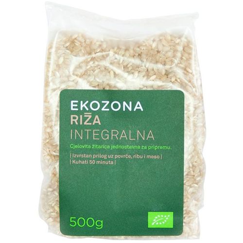 Ekozona riža integralna 500g slika 1