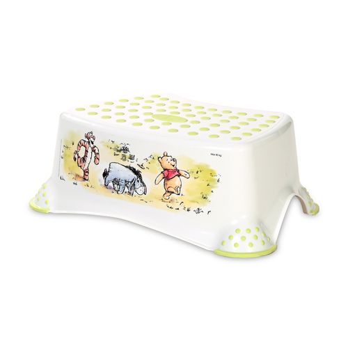 LORELLI STEP STOOL Pomoćna Stepenica za Dijete Bear and Friends White slika 1