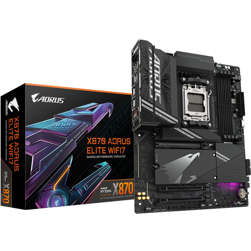 GIGABYTE X870 AORUS ELITE WIFI7, DDR5, SATA3, USB4, DP, 2.5GbE, WiFi 7, AM5 ATX slika 1