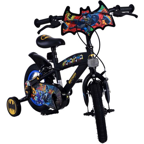 Volare dječji bicikl Batman 12" s dvije ručne kočnice crni slika 6