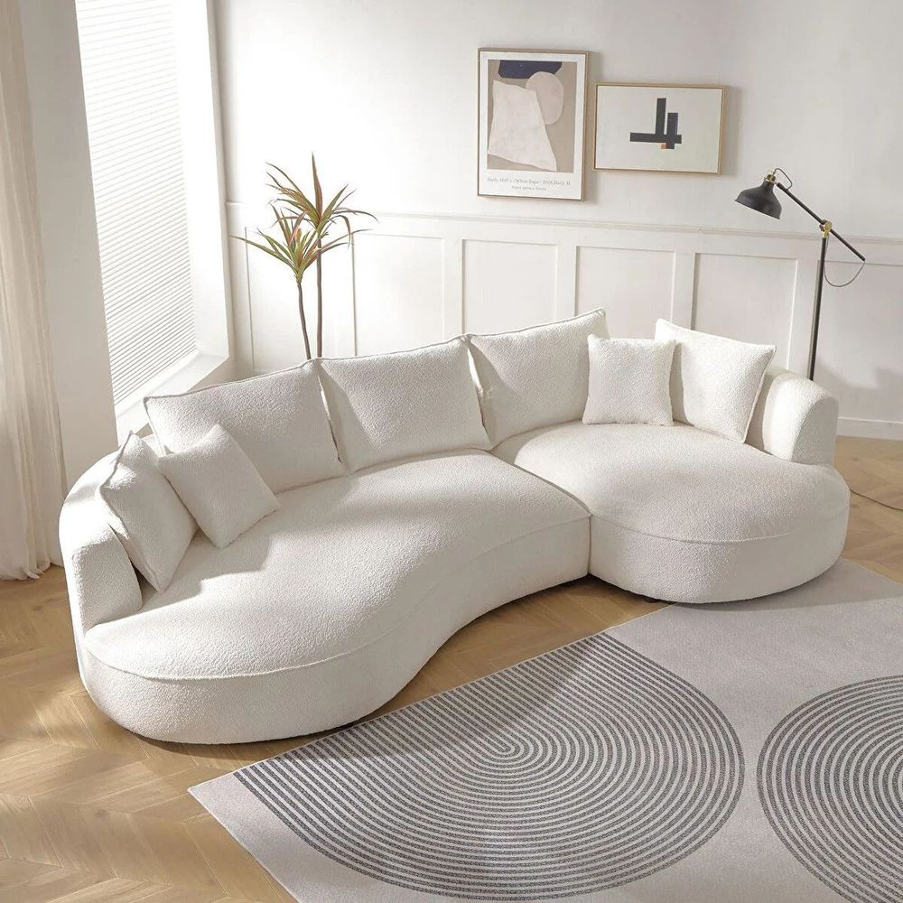 Ugaona Sofa Venedik Desna - bijela slika 4