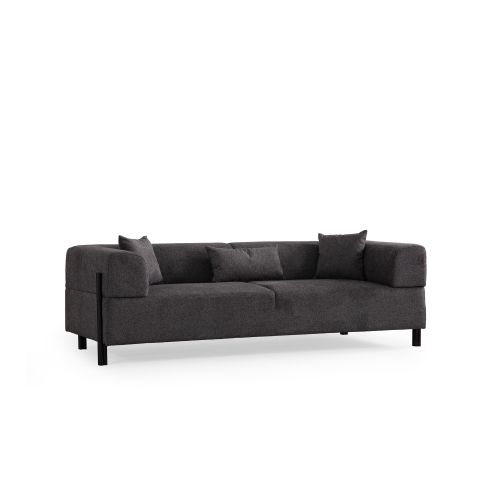 Woody Fashion Trosjed Gio 3 Seater - Anthracite slika 6