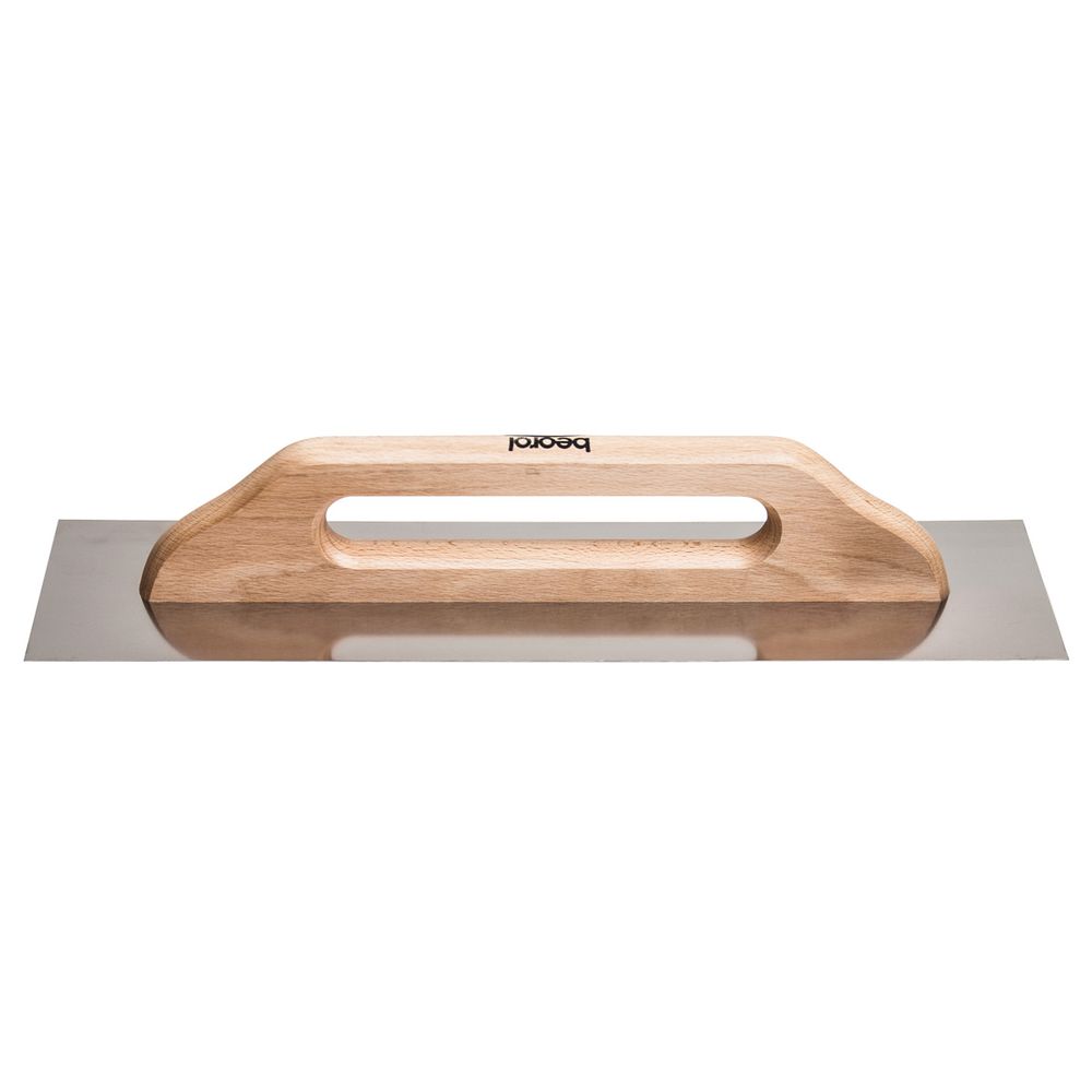 Beorol Gleterica Inox, drvena drška, 480x130mm slika 2
