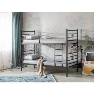 R70 - Black, (90 x 190) Black Bunk Bed