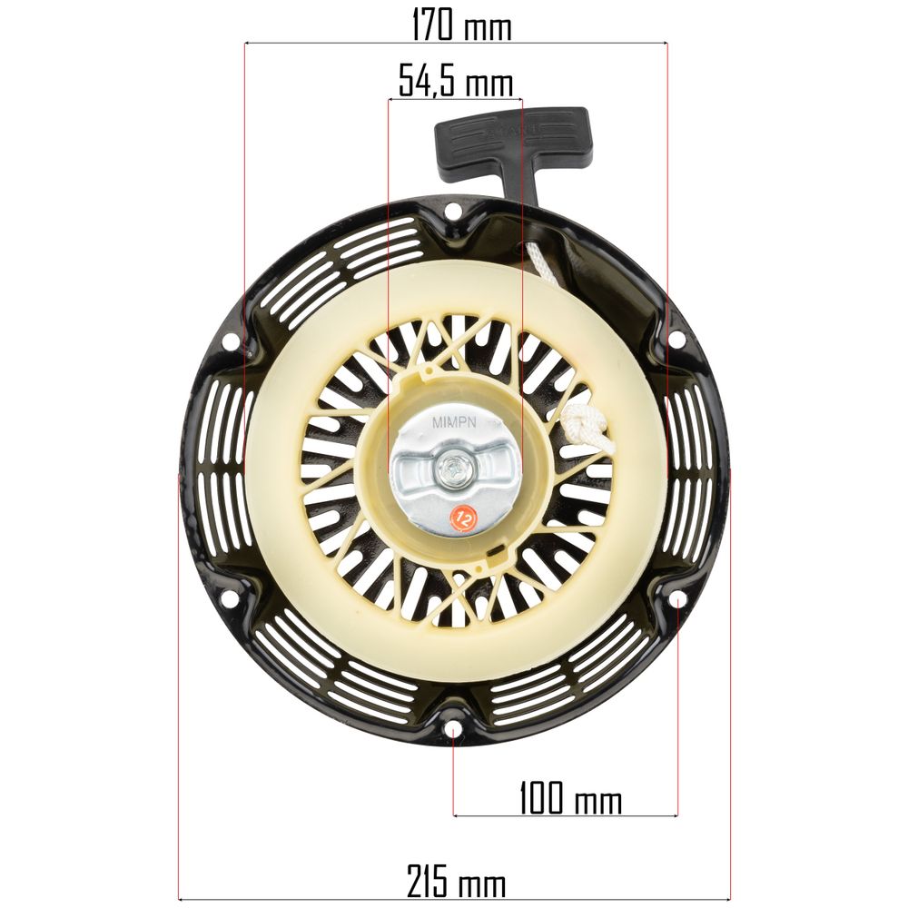 Starter za generator PM-AGR-6500/7500-ST slika 2