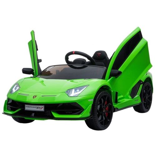 Licencirani Lamborghini Aventador zeleni - auto na akumulator slika 4