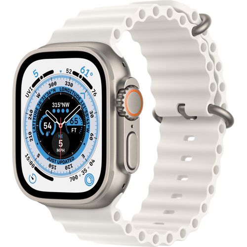 Apple Watch Ultra (MNHF3SE/A) 49mm Ocean Band beli pametni sat slika 1