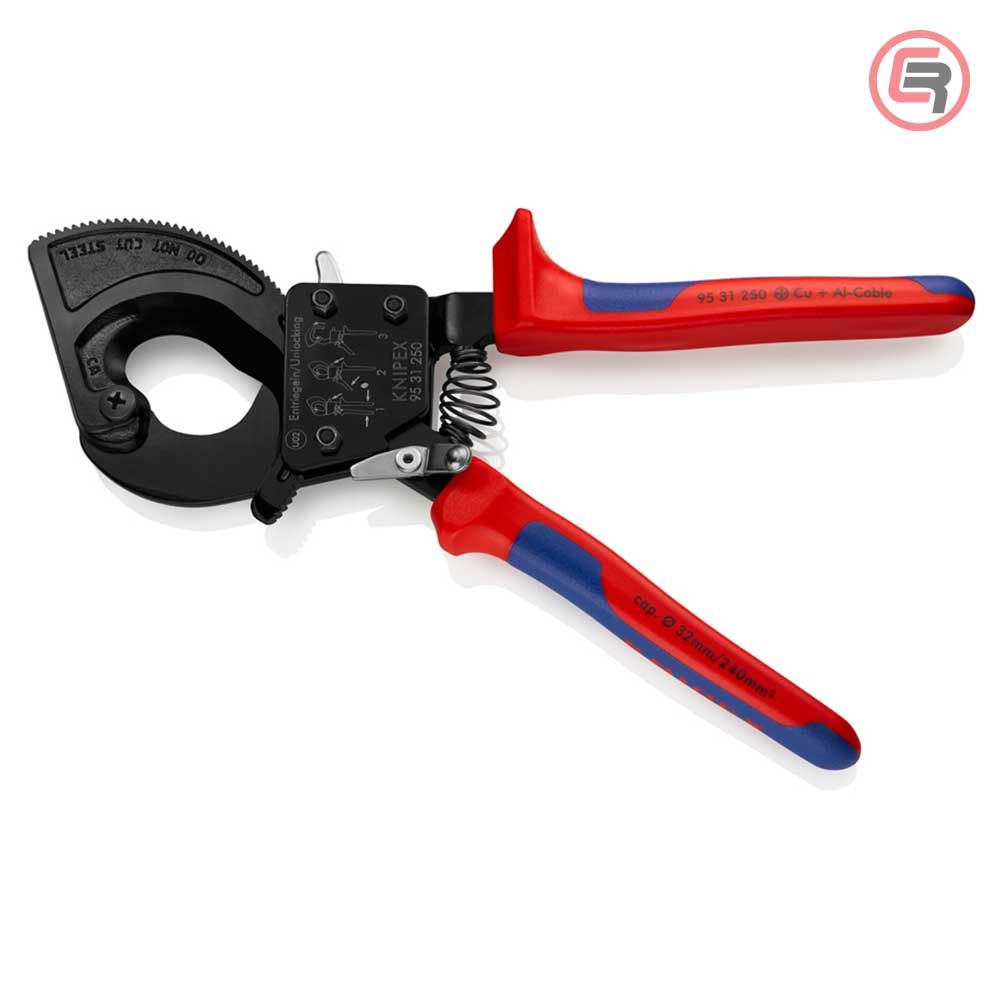Knipex Škare Makaze 250mm Za Kablove fi 32mm / 240mm2 - 95 31 250 slika 2