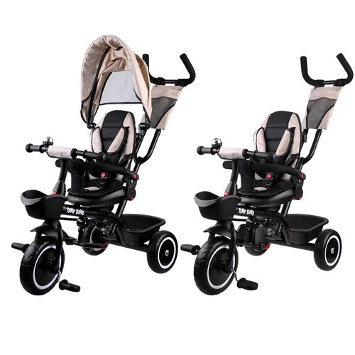 Tricikl Tiny bike 3 u 1 - Beige slika 6