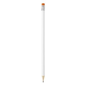 PIGMENT WHITE,drv.olovka sa gumicom
