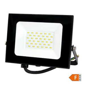 LED reflektor 30W 6500K, 2550lm 30kh, crni