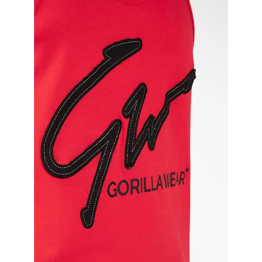 Gorilla Wear Evansville Majice bez rukava, Crvena slika 5