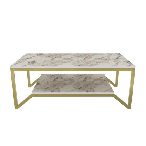 Flora - Gold, White Gold
White Coffee Table slika 4