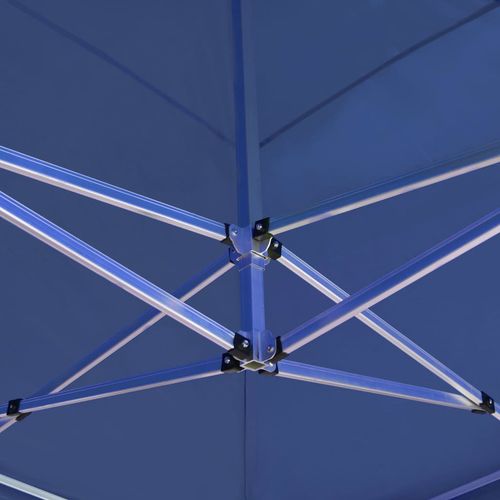 Profesionalni sklopivi šator za zabave 6 x 3 m plavi slika 26