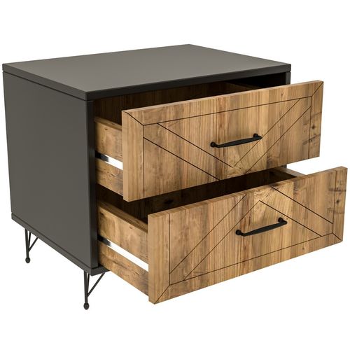 Felicita Anthracite
Oak Nightstand slika 4