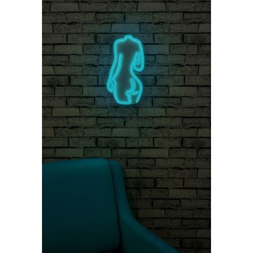 Wallity Ukrasna plastična LED rasvjeta, Sexy Woman - Blue slika 12