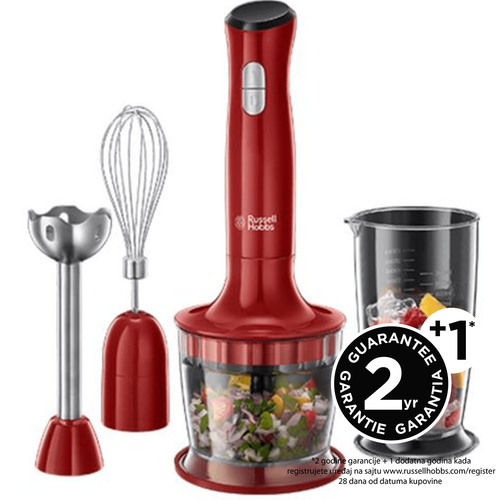 Russell Hobbs 24700-56 Ručni blender 500 W,  Desire 3 u 1, Do 12000 obrtaja u minuti slika 1