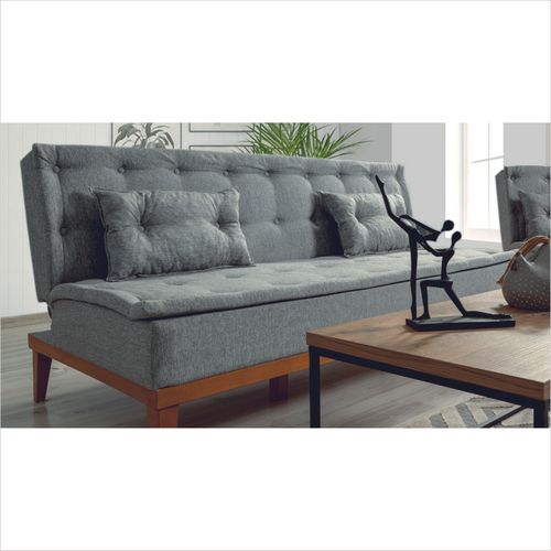 Fuoco-TKM04-94216 Dark Grey Sofa-Bed Set slika 3