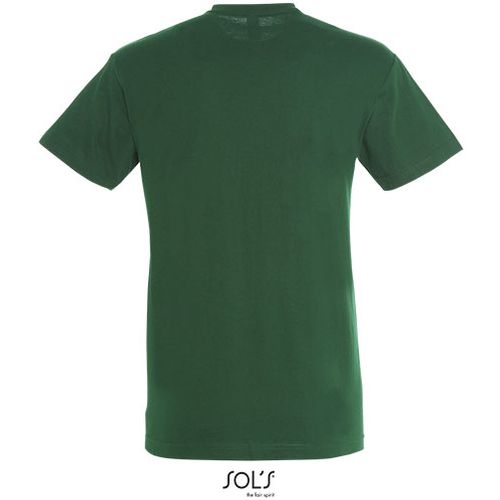 REGENT unisex majica sa kratkim rukavima - Tamno zelena, XL  slika 6