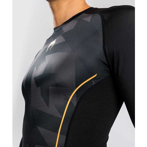 Venum Razor Rashguard Dugi Rukav Crno-Zlatni L slika 2