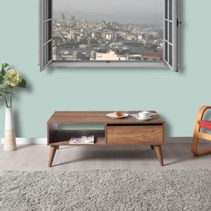 SHP-655-OO-1 Oslo
Walnut Coffee Table