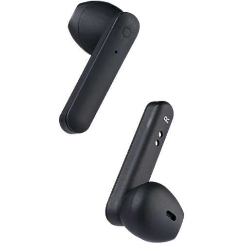 STREETZ T110 True Wireless Stereo slušalice s kućištem za punjenje, polu-in-ear, BT 5, mat crne slika 3