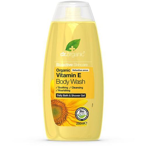  Dr. Organic VITAMIN E gel za tuširanje 250ml slika 1