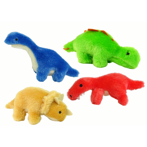 Mini plišani dinosaur 4 vrste slika 2