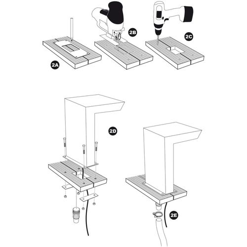 Ubbink LED vodopad Straight srebrna boja 7504636 slika 24