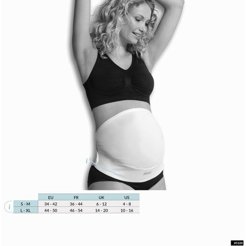 Carriwell Podesivi potporni pojas za trudnice, bijeli - L/XL slika 9