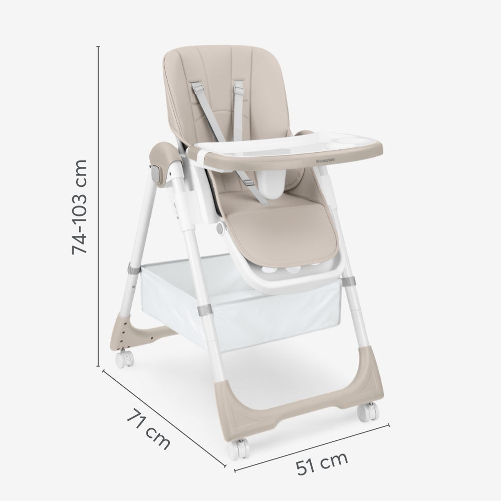 Kikka Boo Hranilica za bebe Spicy Plus, Beige slika 6