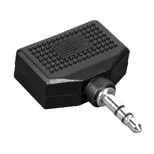 HAMA audio adapter 3.5mm 3-pina na 2x 3.5mm m/ž (Crni) - 00043353 slika 1