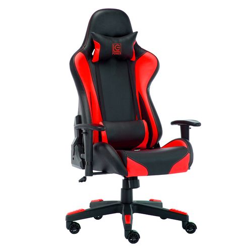 GAMING STOLICA LC Power LC-GC-600BR Gaming Chair Black/Red slika 1