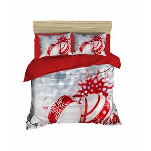 406 Red
White
Grey Double Quilt Cover Set